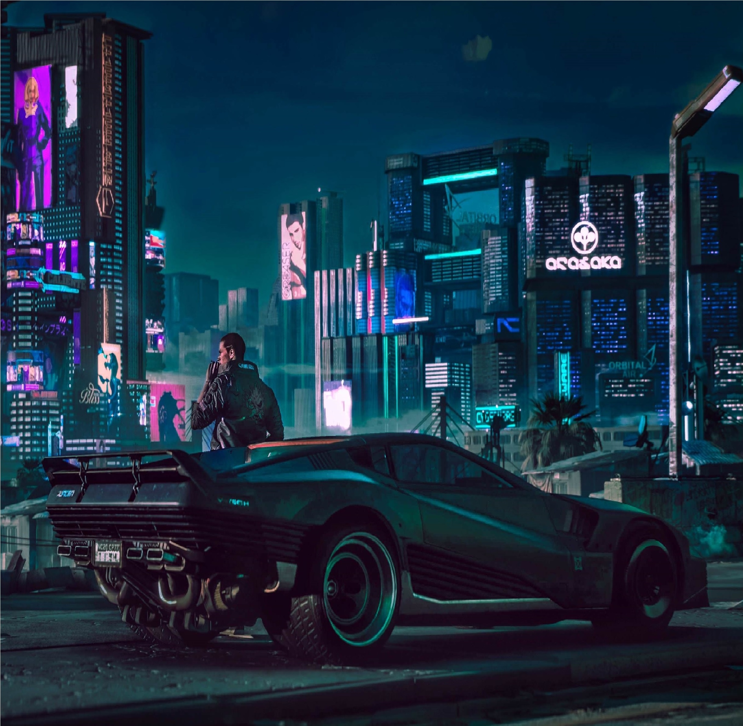 Постер игры 'Cyberpunk 2077'